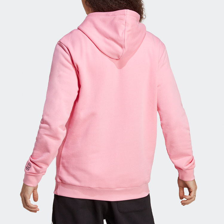 Толстовка X Андрей Салева Унисекс Розовый Adidas Originals, розовый — фото 3