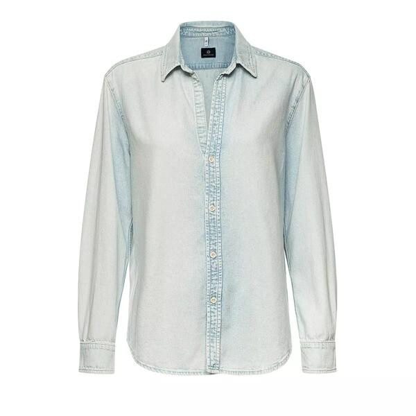 

Футболка denim blouse relaxed 4weeks Adriano Goldschmied, мультиколор