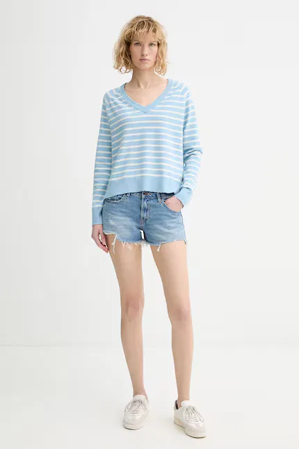Шорты джинсовые LOW LOOSE Levi's, синий — фото 2