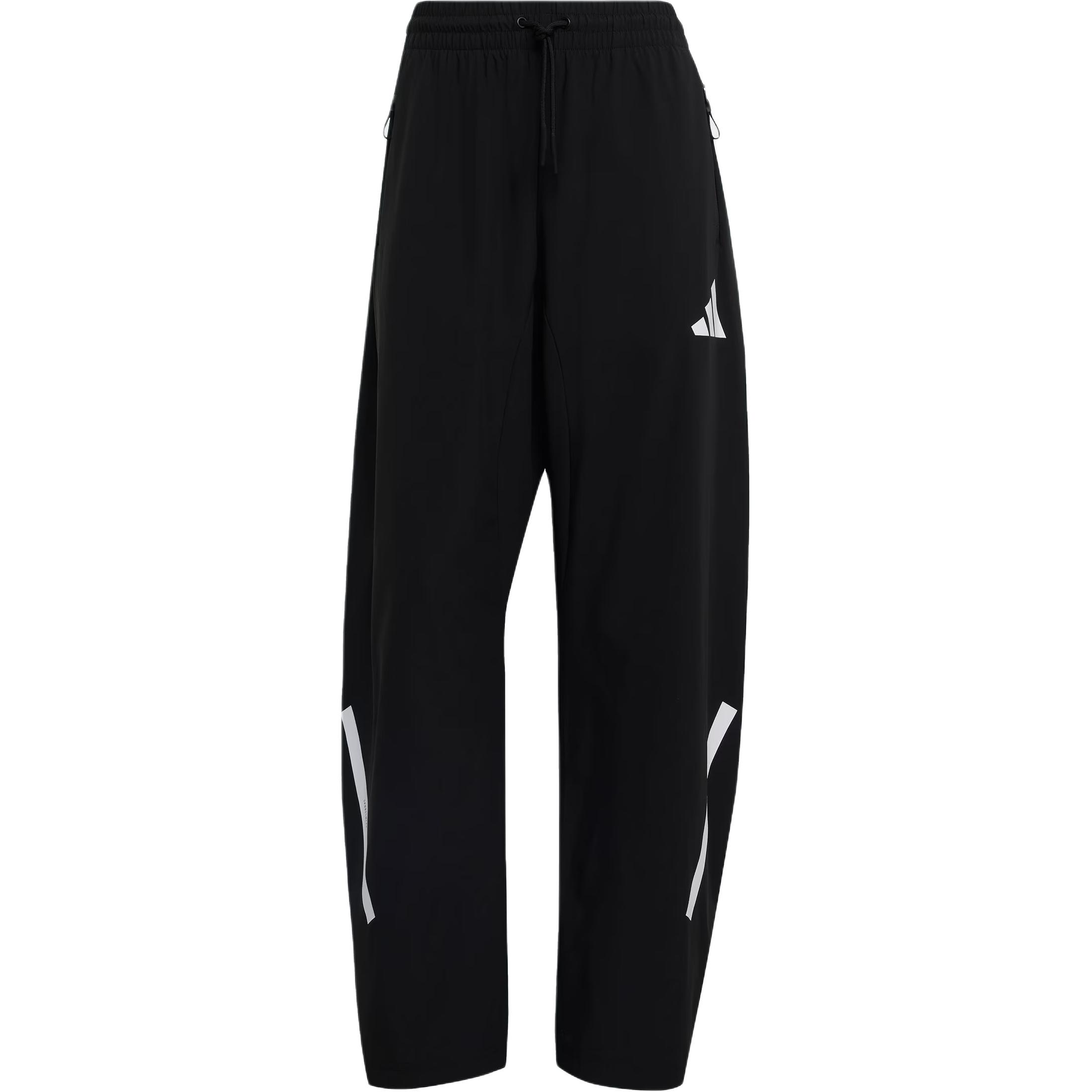 

Женские повседневные брюки True Healing Series SS25 ZNE Woven Joggers Adidas, черно-белый