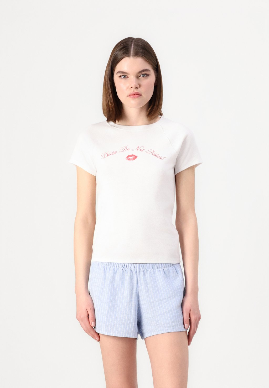 

Футболка с принтом Hollister Co., белый