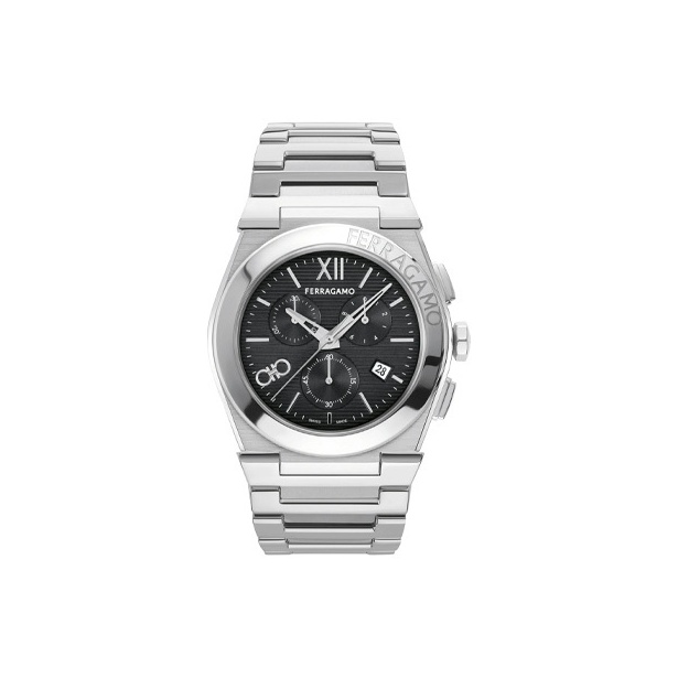 

Ferragamo Часы Vega Chrono 42mm, Black Dial