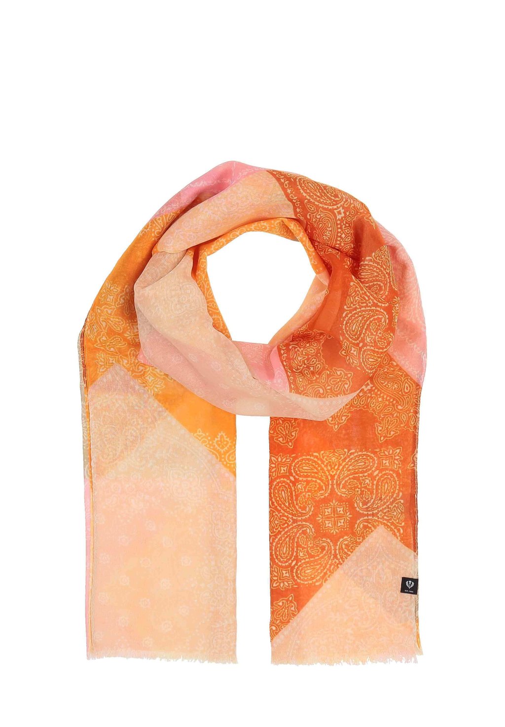 

Шарф PAISLEY STOLA FRAAS, желтый