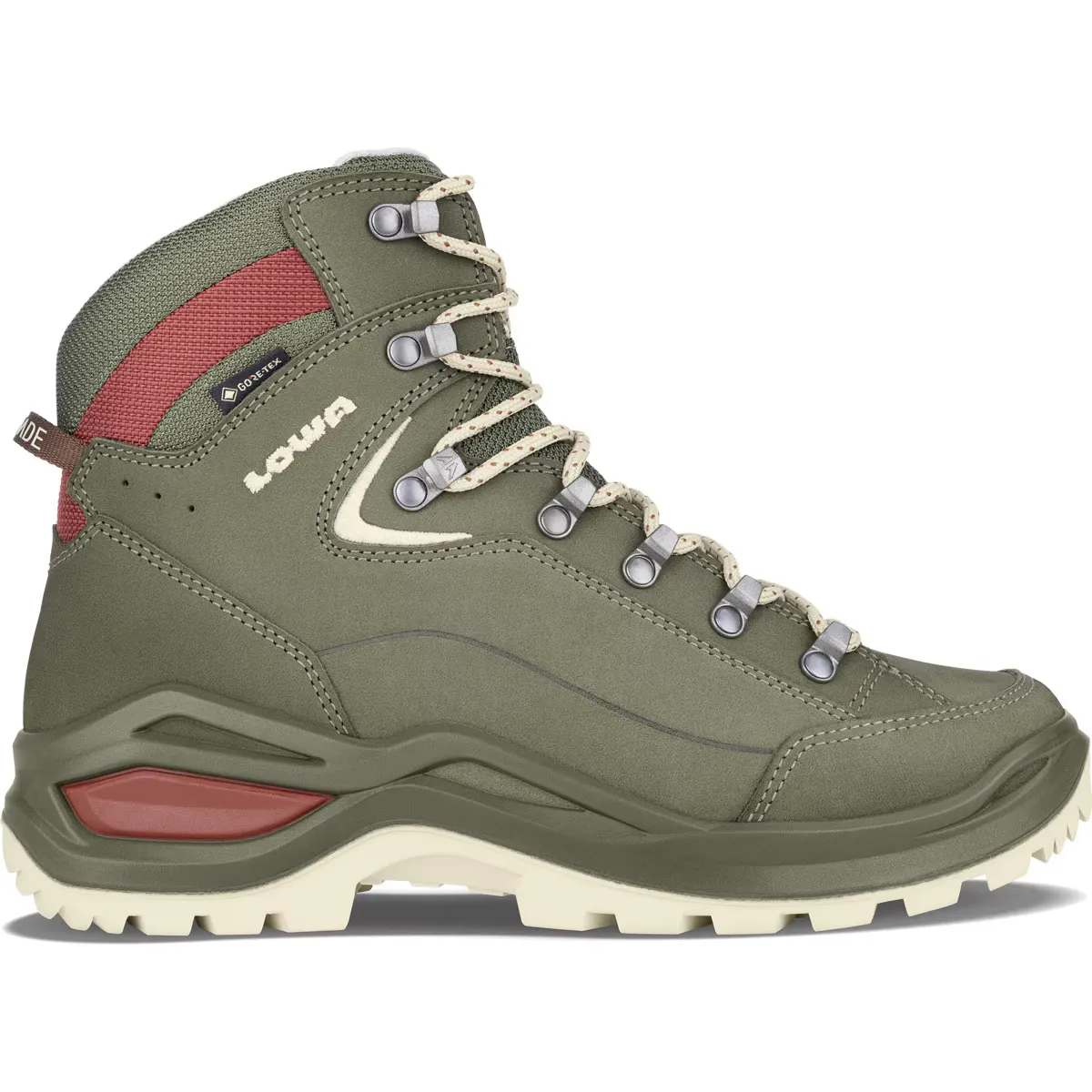 

Женские походные ботинки Lowa Renegade Evo GTX Mid WS, зеленый