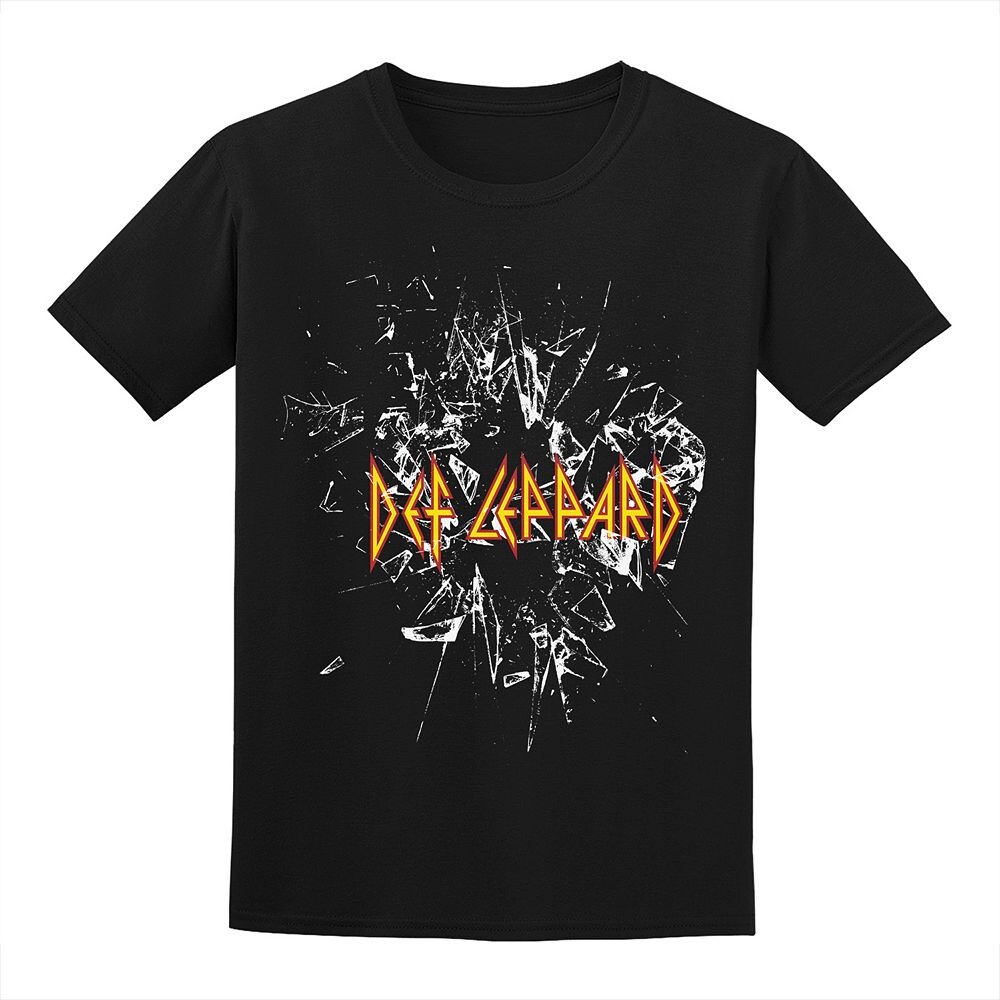 

Мужская футболка Def Leppard Licensed Character, черный