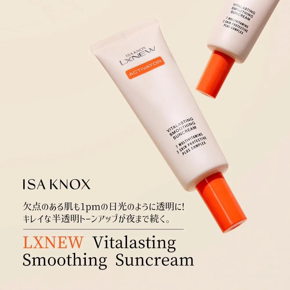 Солнцезащитный крем для лица Isa Knox LXNEW Vitalasting Smoothing Sun, 50 мл — фото 2