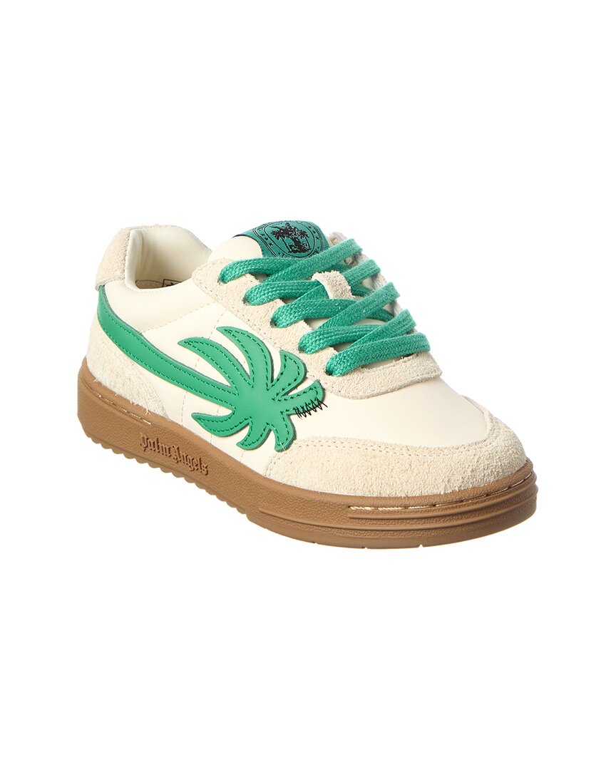 

Кроссовки Palm Angels Palm Beach University из нейлона и замши, бежевый