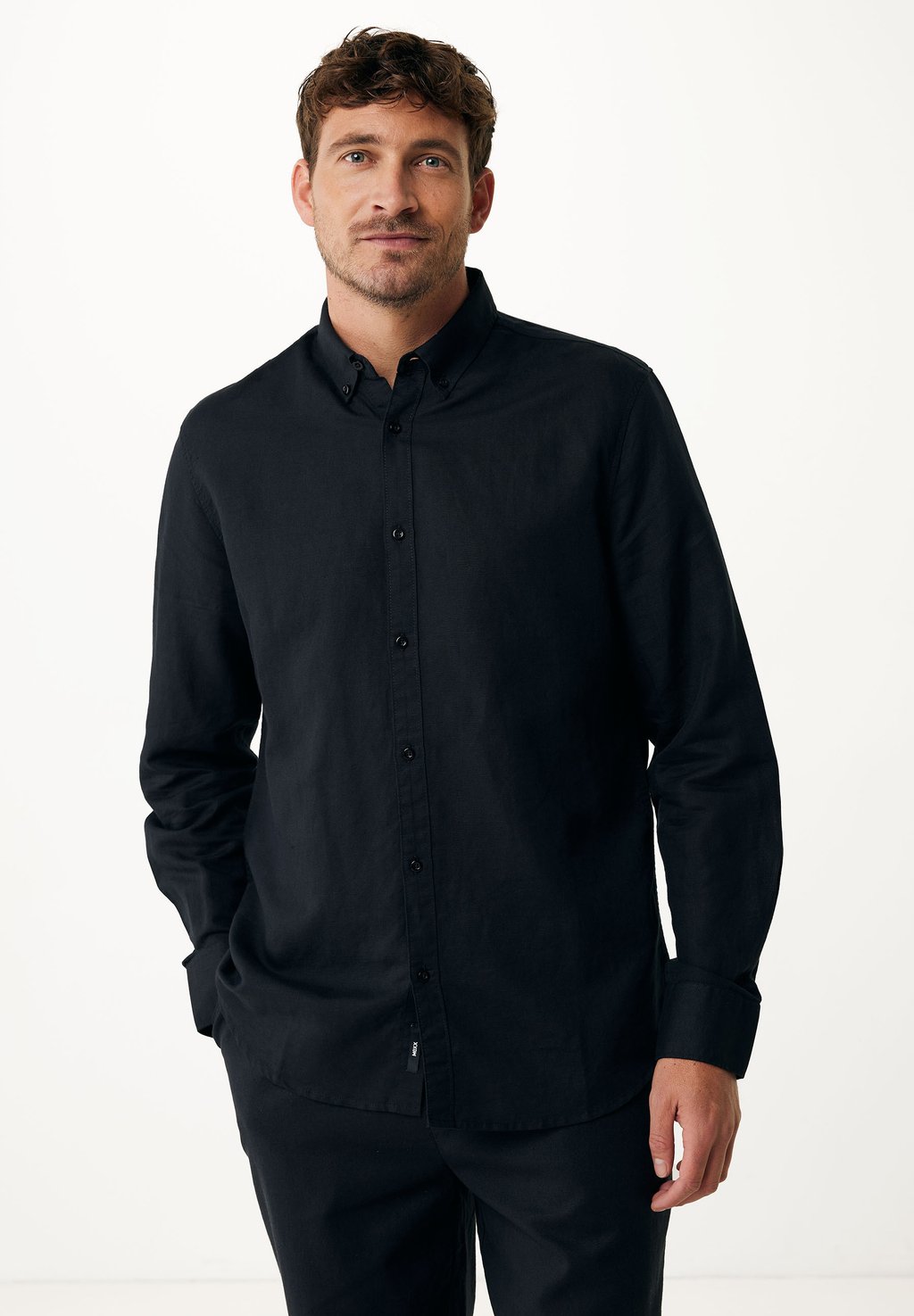

Рубашка LONG SLEEVE CALEB BASIC Mexx, черный