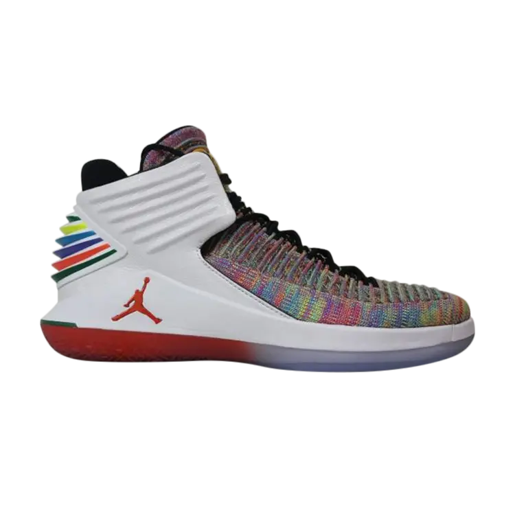 

Кроссовки Air Jordan 32 'Gatorade Rainbow' Friends & Family, разноцветный