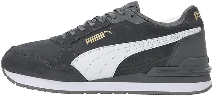 Кроссовки Puma Unisex St Runner V4 SD, 02 Cool Dark Gray White Gold — фото 2