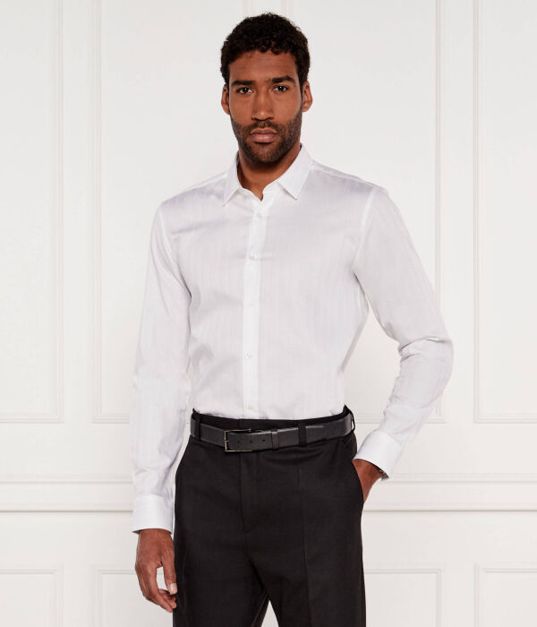 

Рубашка elisha02 Extra slim fit Hugo, белый