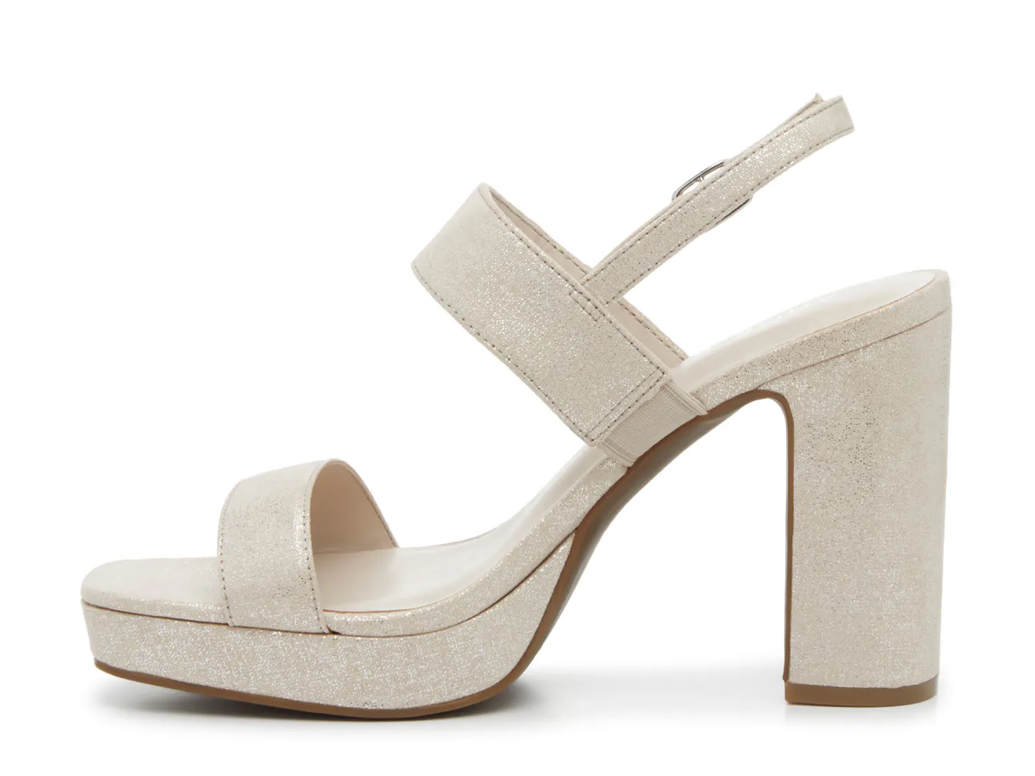 Сандалии Zoelle Sandal Anne Klein, цвет naturalchampagnemetallicfabric — фото 3