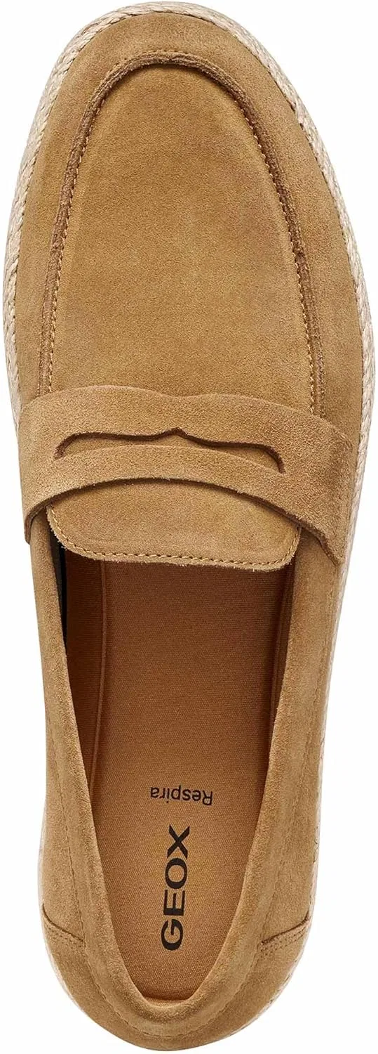 Мужские мокасины Geox U Pantelleria D, Toffee — фото 3