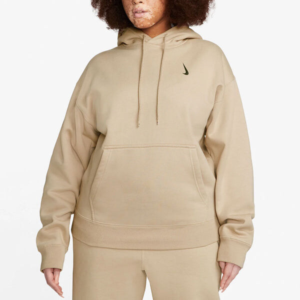 Толстовка men's x billie eilish crossover solid color cotton hooded long sleeves us edition brown Nike, мультиколор — фото 3
