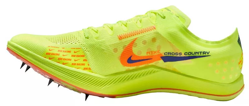 Кроссовки Nike ZoomX Dragonfly для беговые лыж, зеленый/фиолетовый — фото 3