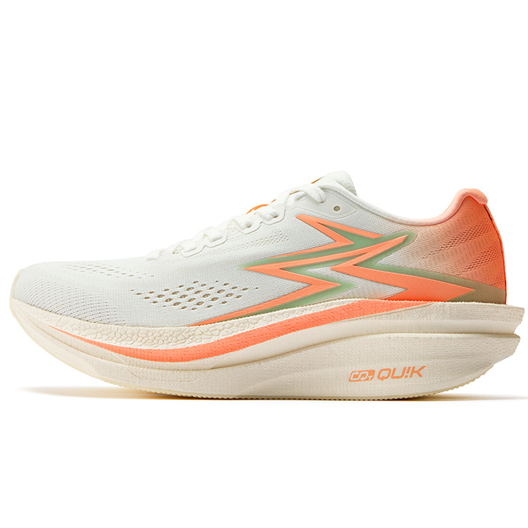 

361° Flame 45 MIX кроссовки для бега унисекс низкие Feather White/Fluorescent Butter Peach Red