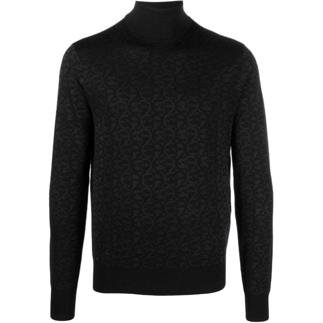 

Свитер мужской серо-черный EMPORIO ARMANI