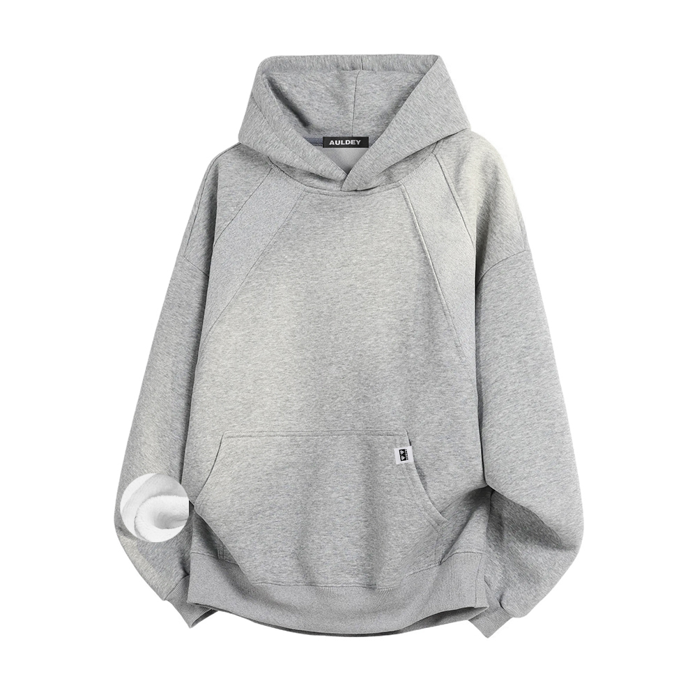

Толстовка Unisex Hooded Thickened Heavyweight AULDEY, светло-серый (thickened and fleece-lined)