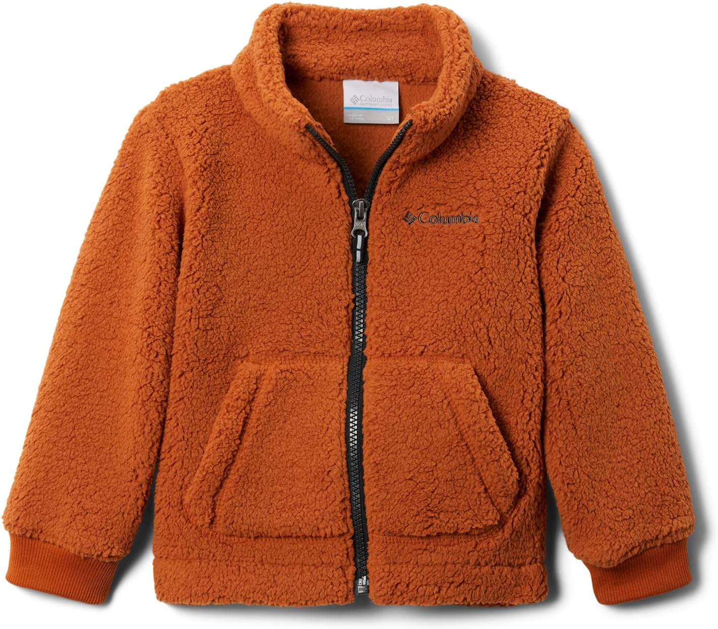 

Columbia Unisex Baby Rugged Ridge II Sherpa Full Zip, Warm Copper