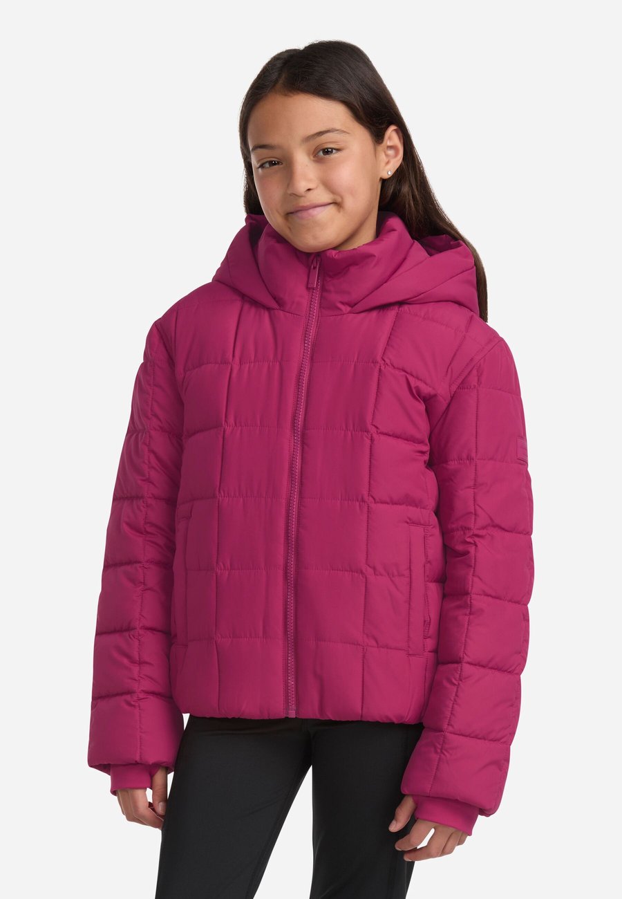 

Зимняя куртка Abercrombie & Fitch MIDWEIGHT PUFFER JACKET UNISEX, Magenta Haze/Pink