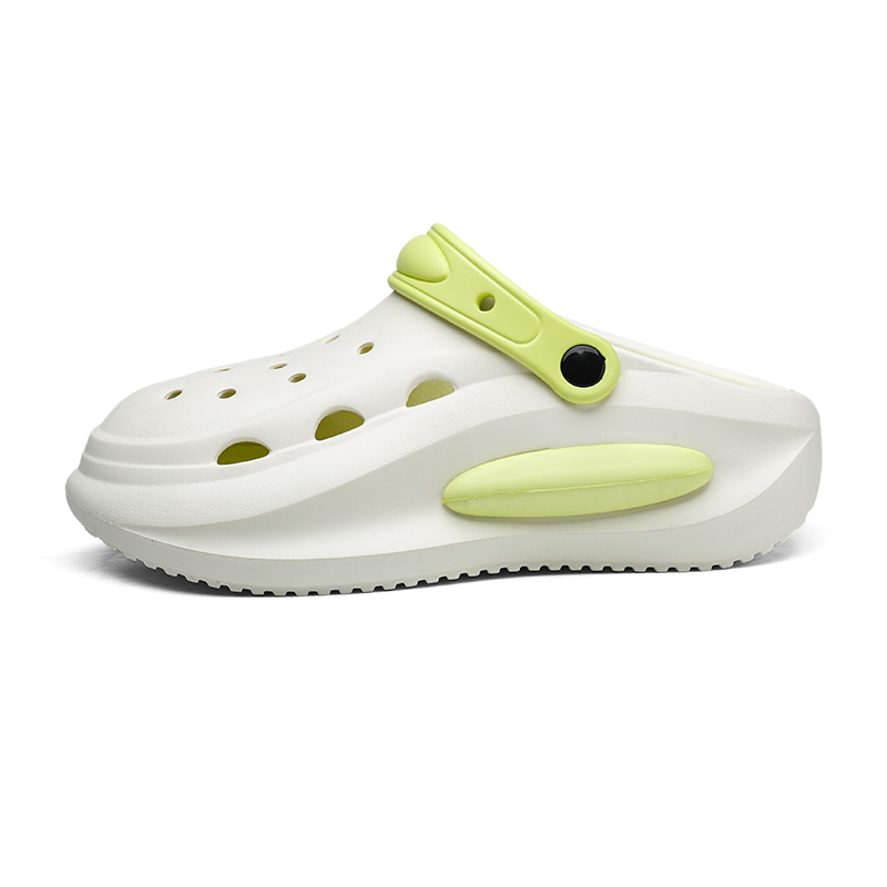 

NANJIREN Клоги унисекс бело-зеленые, цвет White Green