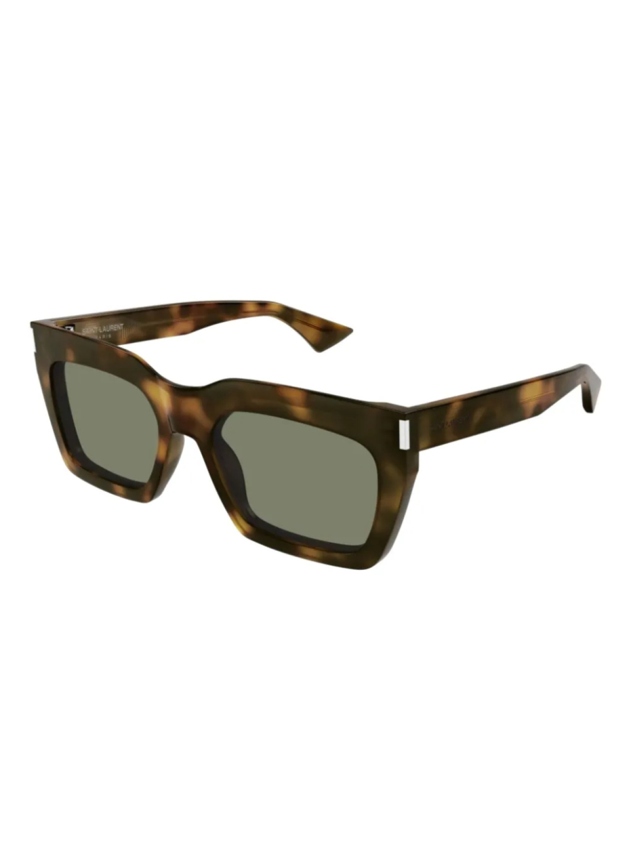 Солнцезащитные очки SL 810 Saint Laurent Eyewear, коричневый — фото 2