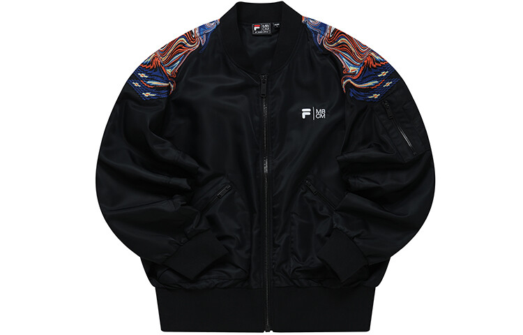 

Marcelo Burlon X Куртка мужская черный Fila Fusion
