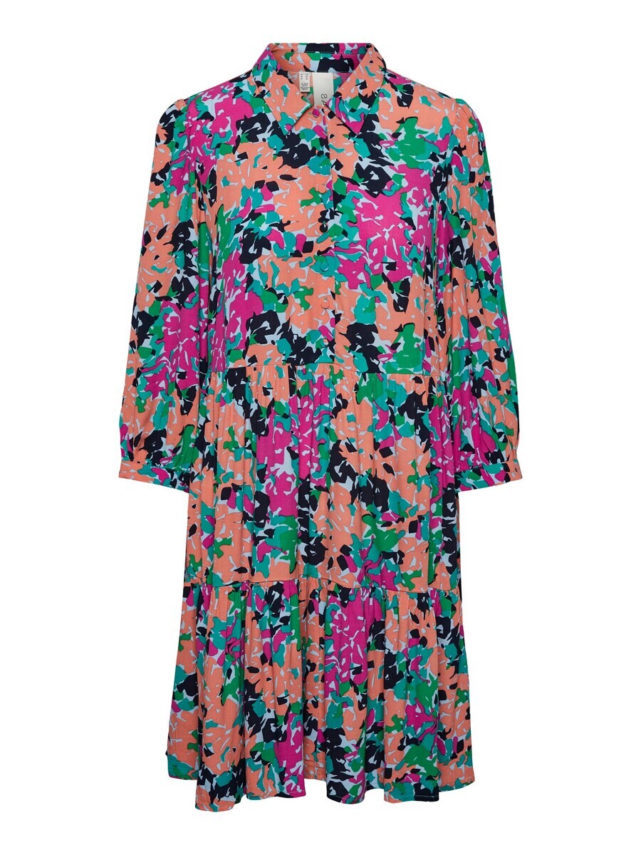 

Платье рубашка YAS Shirt Dress Erika, разноцветный