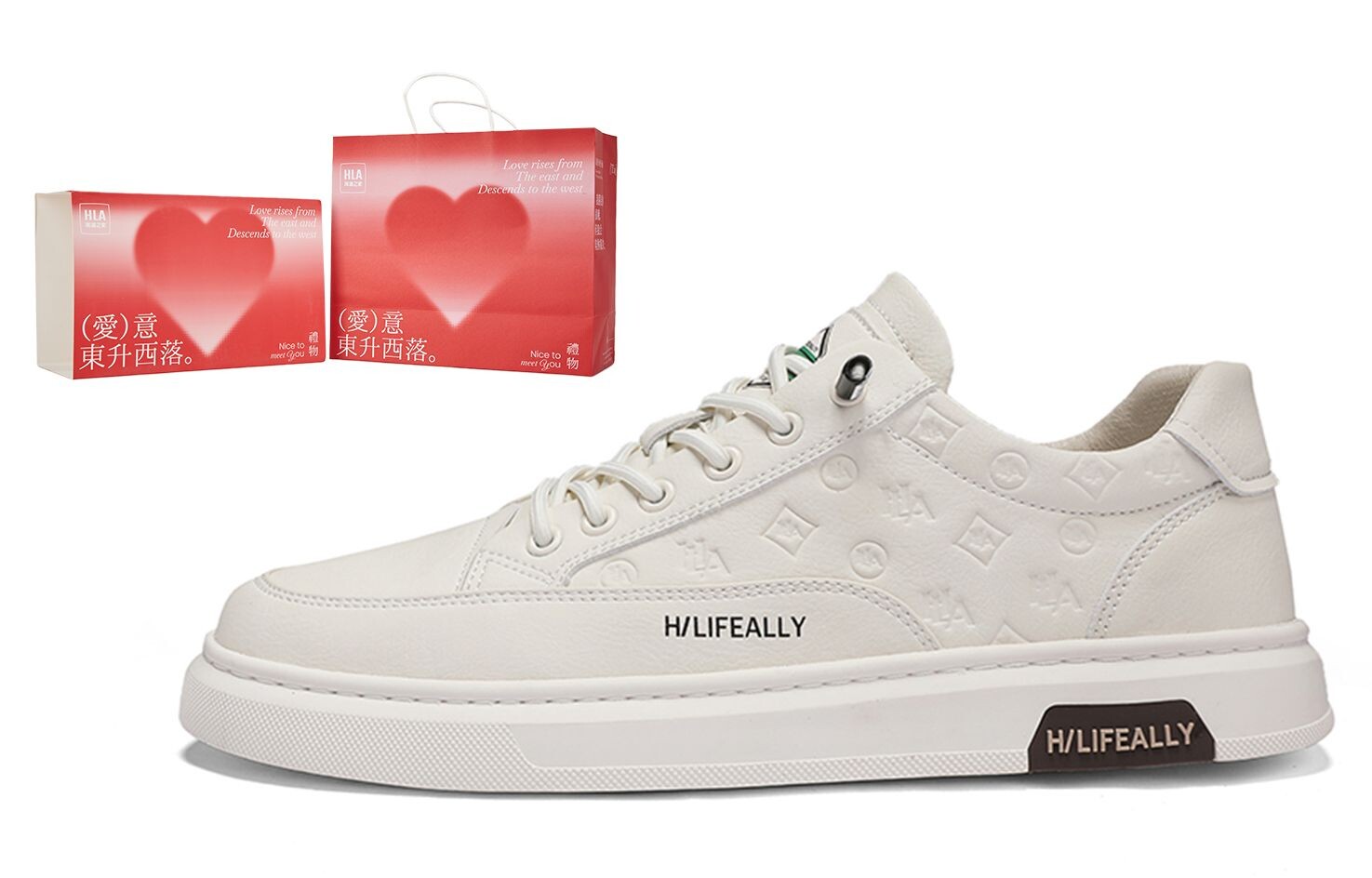 

Кеды HLA Skateboard Shoes Men Low-Top