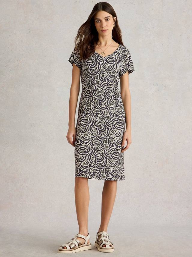 

Платье а-силуэта tallie длиной до колен White Stuff, темно-синий/разноцветный