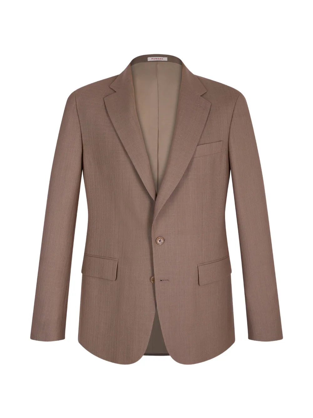

Однобортный пиджак Fursac, коричневый