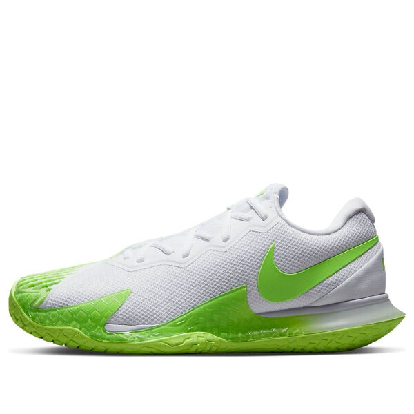 

Кроссовки court zoom vapor cage 4 rafa 'lime glow' Nike, белый
