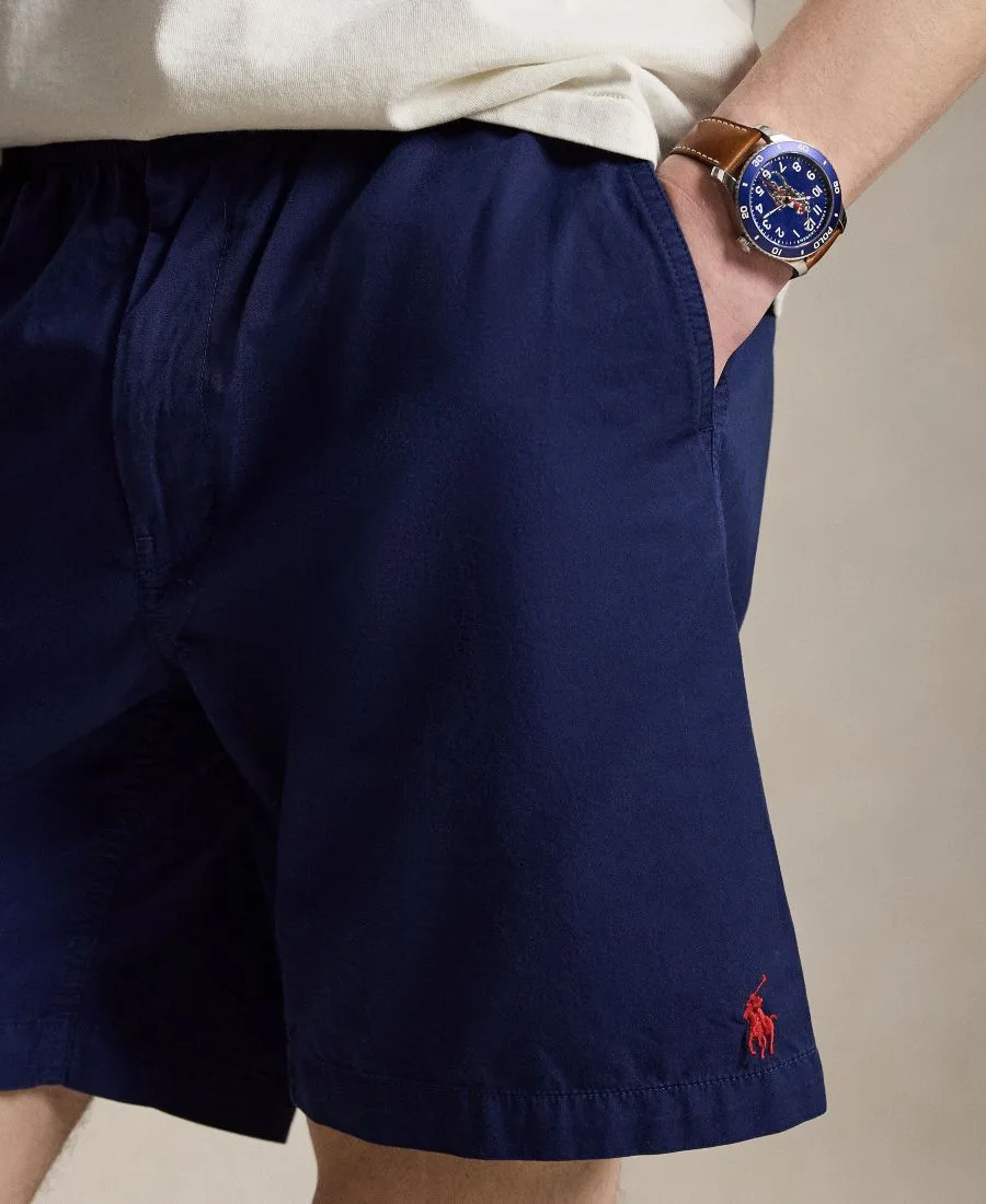 Мужские шорты из саржевой ткани Polo Ralph Lauren, spring темно-синий — фото 3