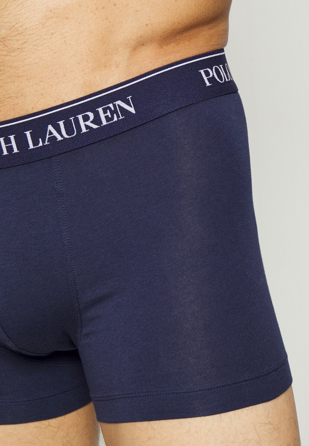 Брюки-кюлоты Herren Retropants СТРЕТЧ-ХЛОПКОВЫЕ КЛАССИЧЕСКИЕ БОКСЫ Polo Ralph Lauren, темно-синий — фото 4