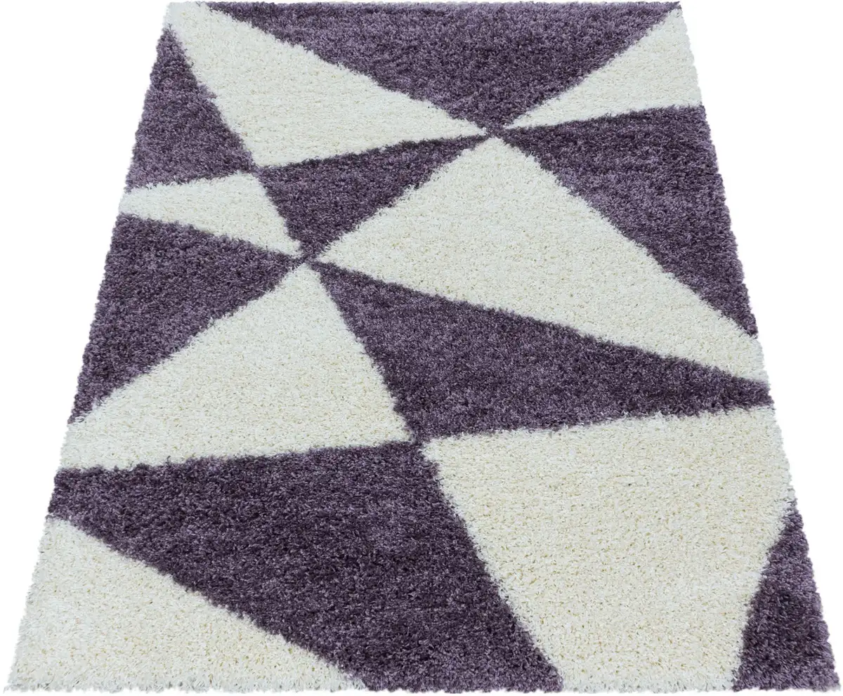 

Айылдыз Ковры Ковер Мохнатый "ТАНГО 3101", прямоугольный, гостиная Ayyildiz Teppiche 240х340 см, цвет lila