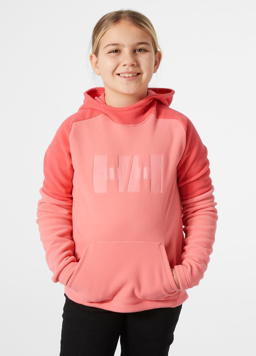 Куртка Helly Hansen Junior Daybreaker Fleece Hoodie Jacket для мальчиков Helly Hansen, 066 Coral Almond — фото 2