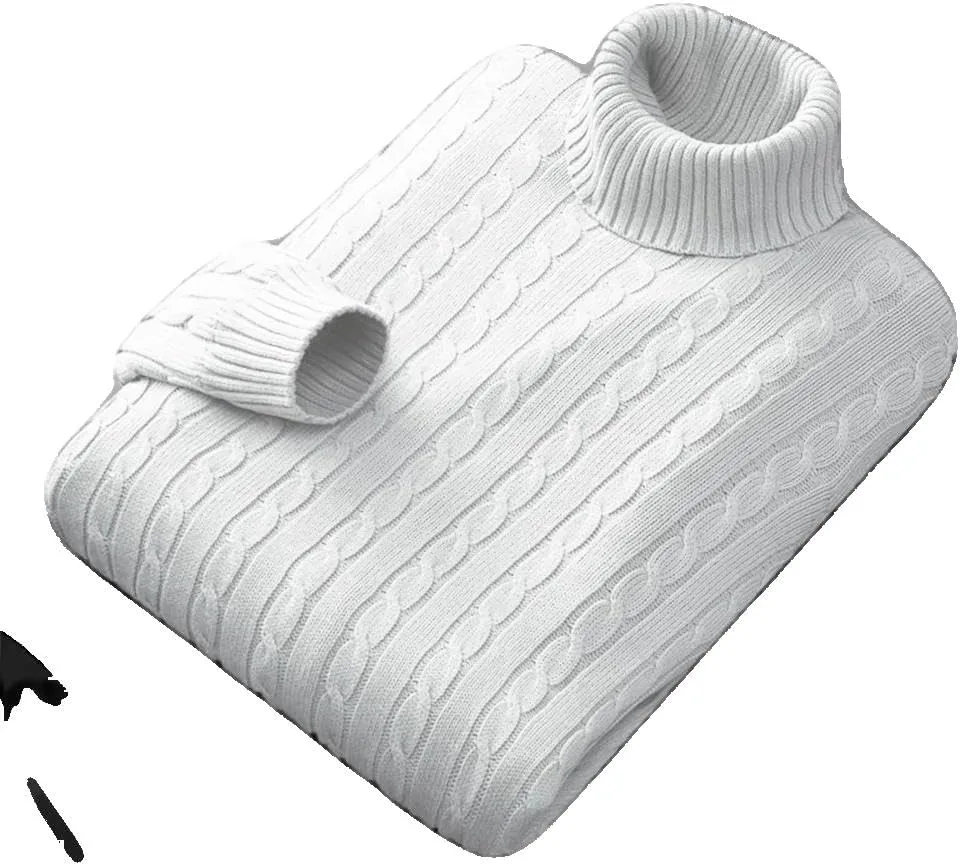 

Мужской водолазка свитер с круглым воротом MIGAOQ