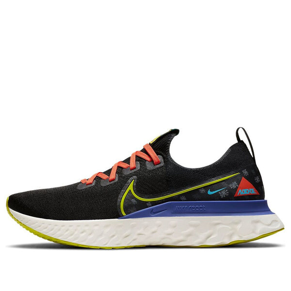 

Кроссовки react infinity run flyknit как Nike, черный