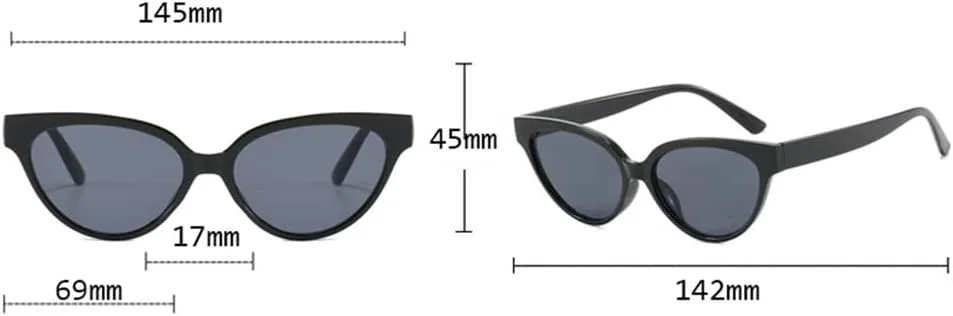 

Солнцезащитные очки UV400 с градиентным переходом цвета «кошачий глаз» для женщин и мужчин, для бега и занятий спортом на открытом воздухе generic, Black-lightorange