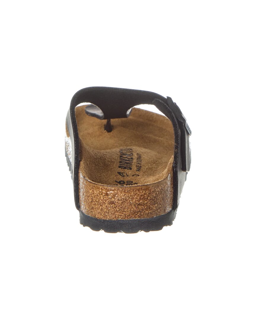 Birkenstock Gizeh Birko-Flor Sandal, черный — фото 3