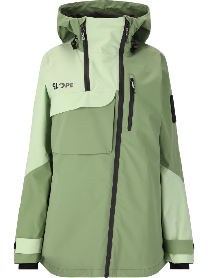 

Горнолыжная куртка Zuko в цвете 3068 Hedge Green SLOPE