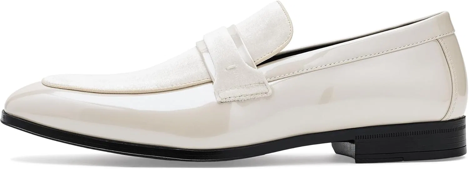 Лоферы Stacy Adams Spratley Saddle, Ivory — фото 4