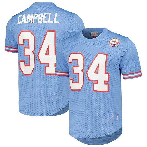 

Мужская футболка Earl Campbell Houston Oilers light blue Mitchell & Ness