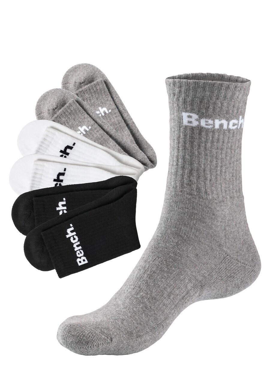

Спортивные носки Bench, пятнистый серый/черный/белый