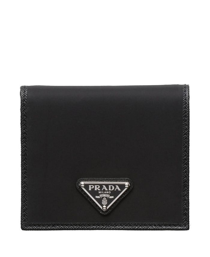 

Кошелёк из переработанного нейлона Prada, черный