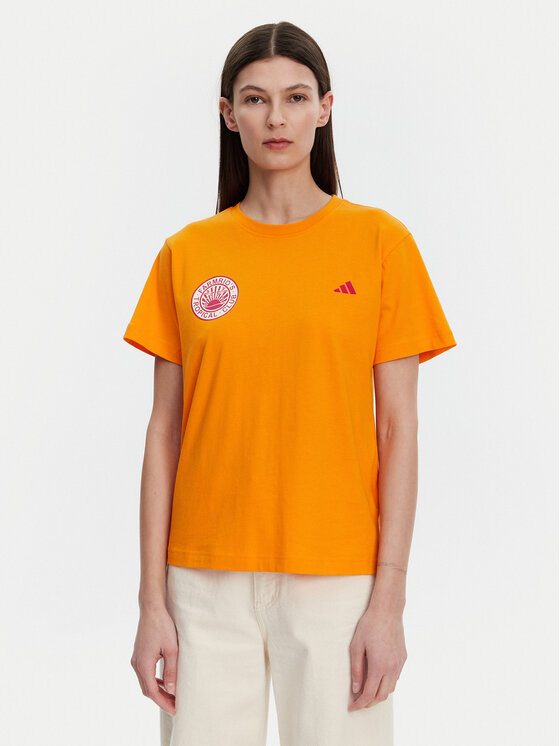 

Футболка обычного кроя FARM Graphic JD6293 Adidas, оранжевый
