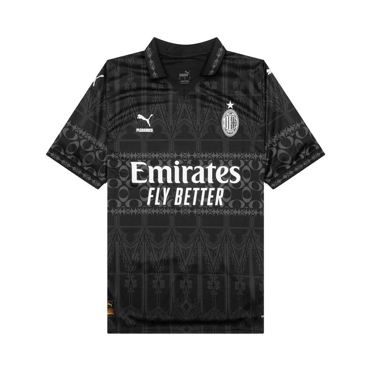 

Джерси Puma x AC Milan x Pleasures Soccer Jersey Dark Version, черный