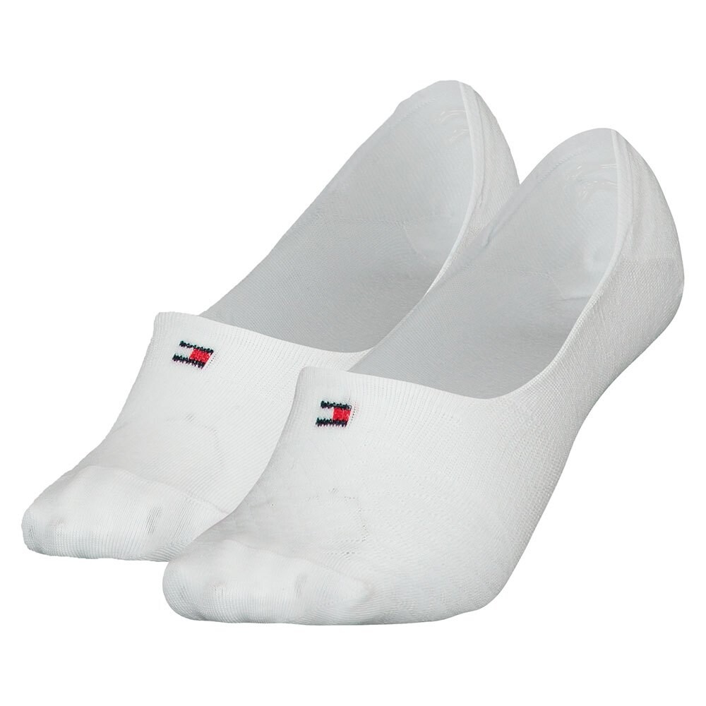 

Носки Tommy Hilfiger Footie Diamond Structure No Show 2 шт, белый