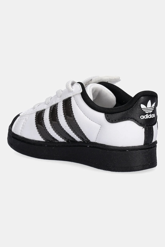 Детские кроссовки Superstar LED Lights Adidas Originals, белый — фото 3