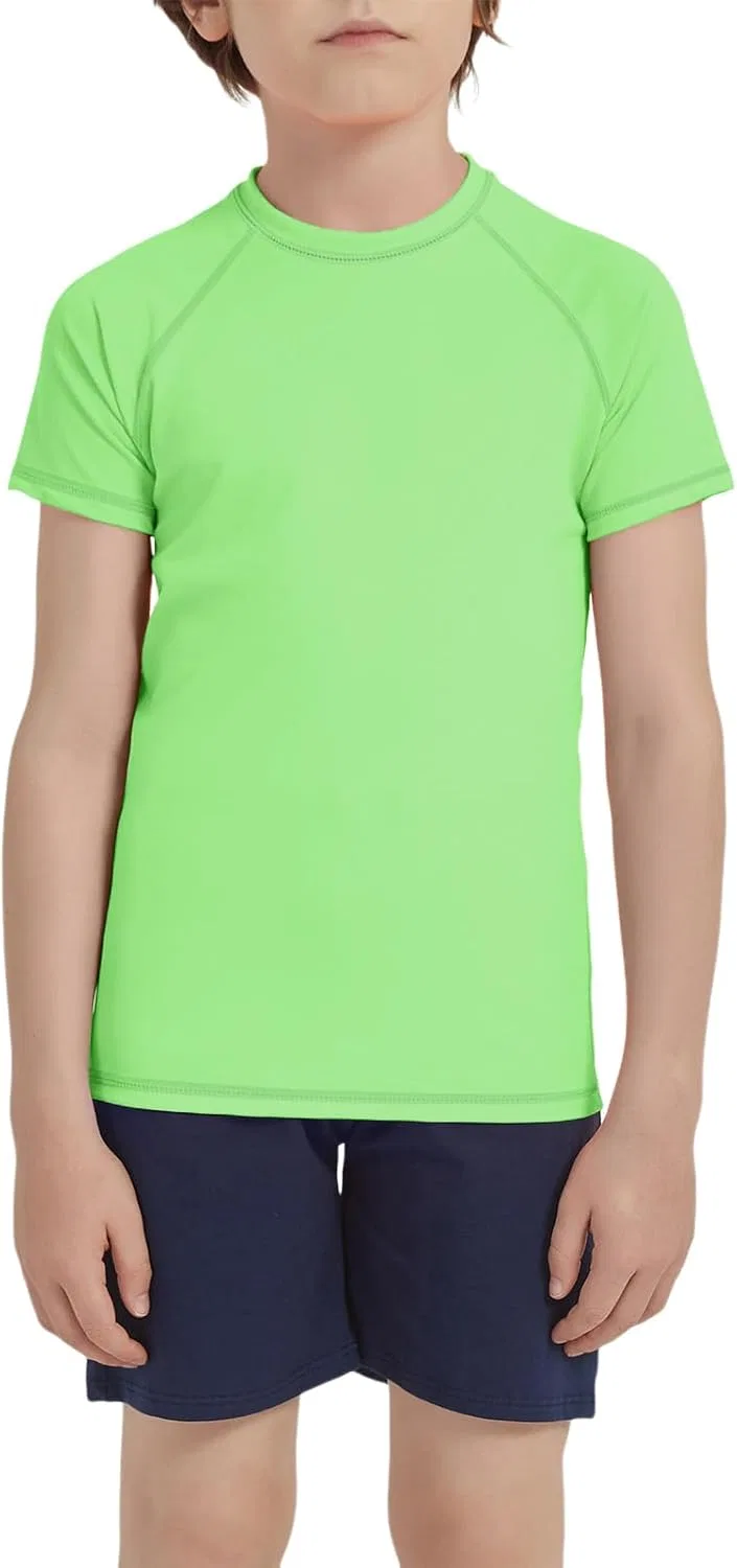 Футболка для плавания UPF 50+ Shouldin, Neon Green